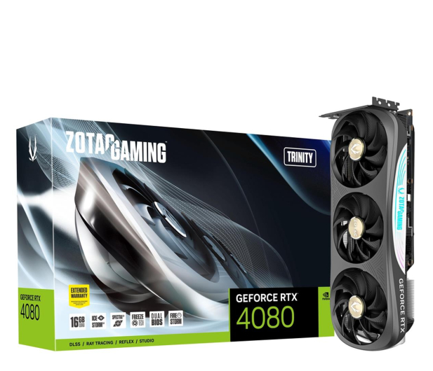 Zotac GeForce RTX 4080 Gaming Trinity 16GB GDDR6X - 1085927 - zdjęcie